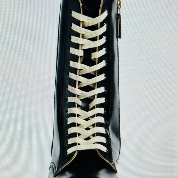 Men's Gucci Arley Tall Web Boots, EU10, US11 - Picture 2 of 14
